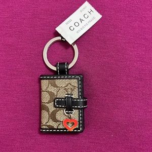 Cute Coach Picture Frame Key Ring